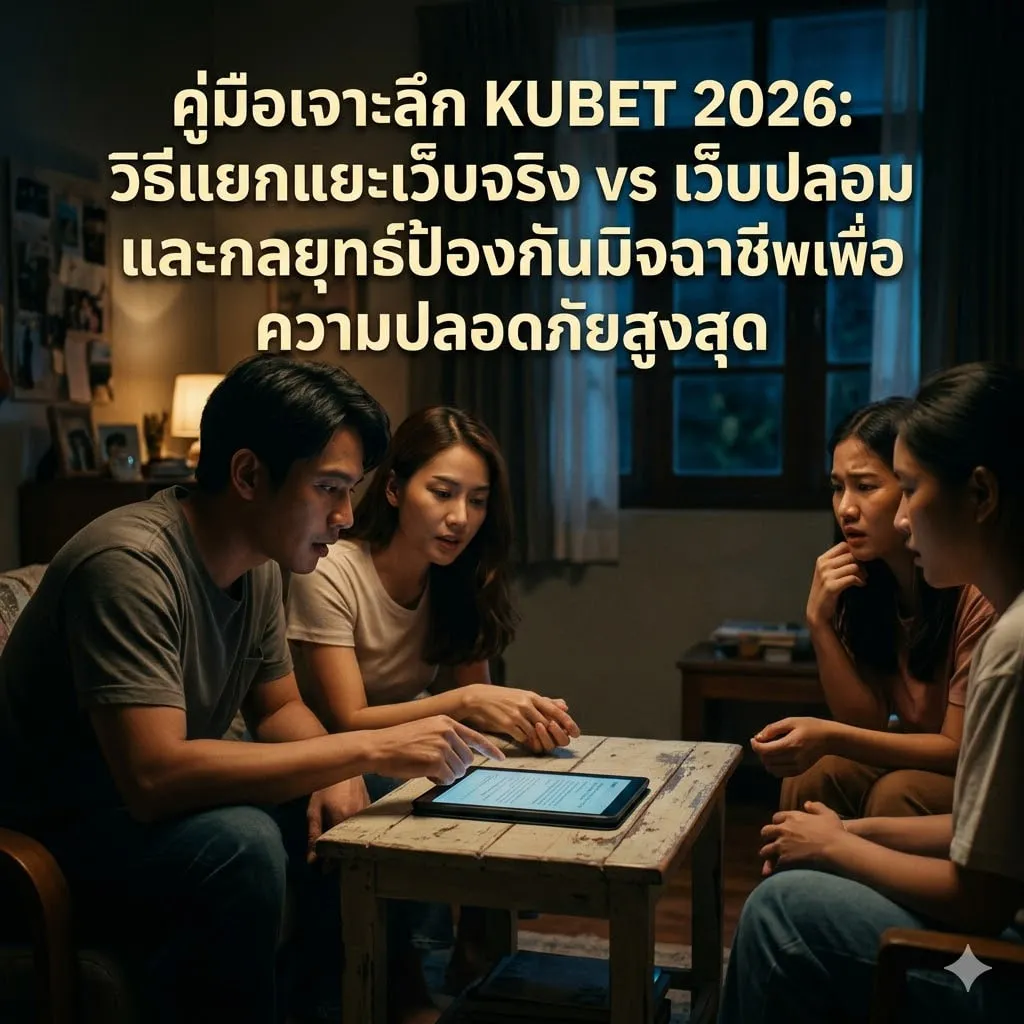 วิธีตรวจสอบ KUBET ของจริง: 3 จุดสังเกตที่คุณต้องรู้